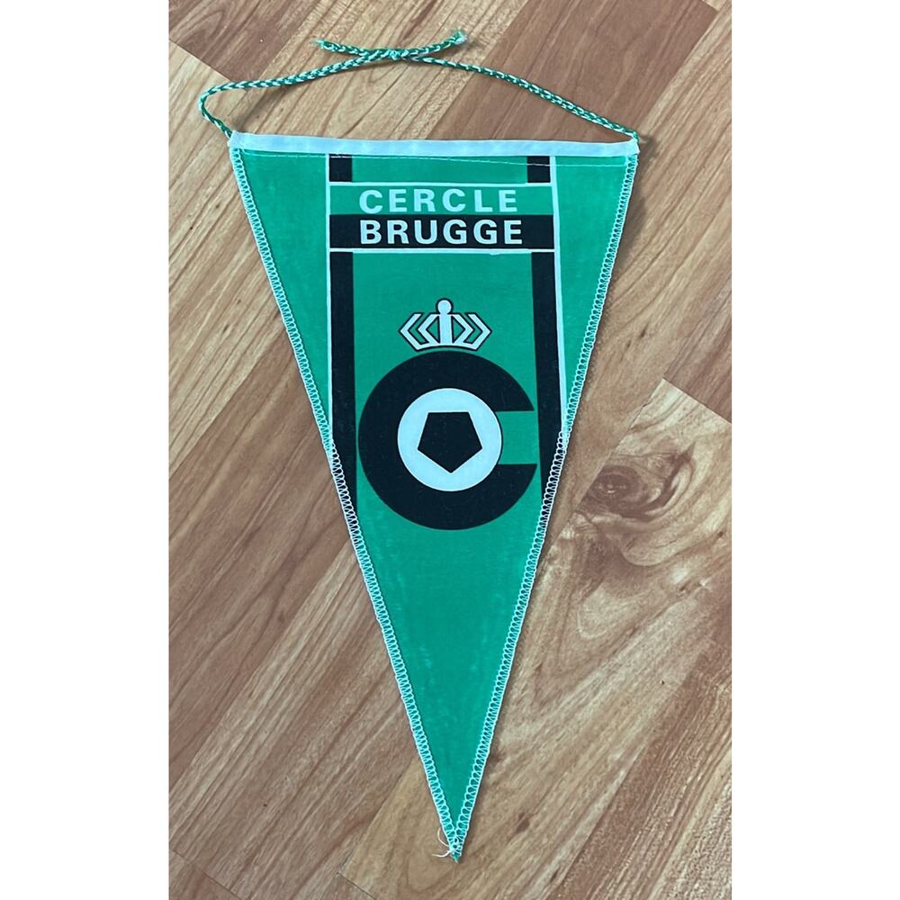 Vintage Cercle‎  Brugge Soccer Banner